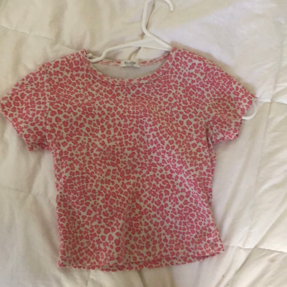 cheetah top from brandy